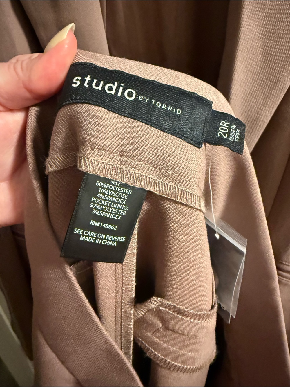 Torrid Deep Taupe Pant Suit - Picture 7 of 7